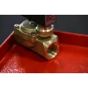 RS PRO Solenoid Valve 2 Port Normally Closed 24V DC Brass Body 15 Bar Max Pressure 144-0797