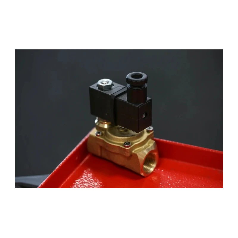 RS PRO Solenoid Valve 2 Port Normally Closed 24V DC Brass Body 15 Bar Max Pressure 144-0797