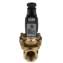 RS PRO Solenoid Valve 2 Port Normally Closed 24V DC Brass Body 15 Bar Max Pressure 144-0797