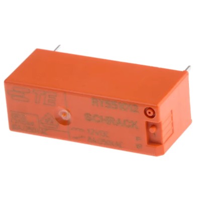 TE Connectivity PCB Power Relay 12V DC Coil 8A Switching Current 1 NC RY551012
