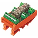 TE Connectivity Safety Relay 115V DC 8A Contact Current 4PNO DPST DIN Rail Mount SR6ZB615