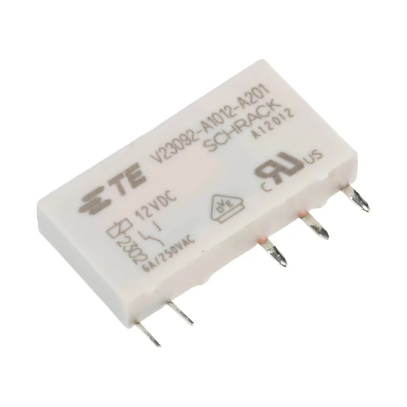 TE Connectivity PCB Power Relay 12V DC Coil 6A Switching Current SPDT V23092-A1012-A201