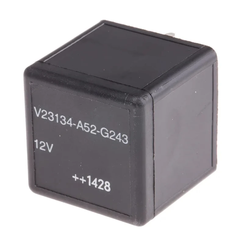 TE Connectivity PCB Automotive Relay, 12V DC Coil, 1.6W Power, 40A Switching Current, SPDT, Silver Contacts V23134A0052G243