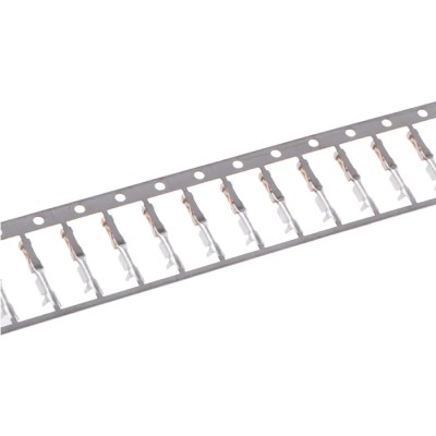 TE Connectivity AMPMODU Short Point Series Female Crimp Terminal, 3A Current, 26 AWG Min, 22 AWG Max, Crimp 1-104480-3