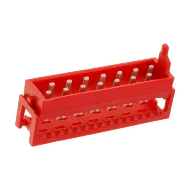 TE Connectivity 14-Way IDC Connector Male for Cable, 2 Row 230V AC 1.5A Tin over Nickel 1-215083-4