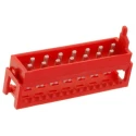 TE Connectivity 14-Way IDC Male-On-Wire Connector with 1.27mm Pitch, 1.5A, 230V AC, Micro-MaTch Series 1-215083-4
