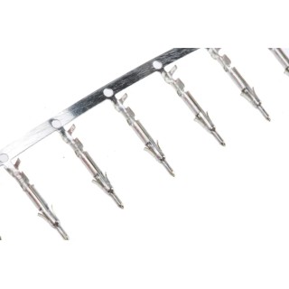 TE Connectivity Mini-Universal MATE-N-LOK Series Male Crimp Terminal 7A Current 26 AWG Minimum, 22 AWG Maximum Wire 170359-1