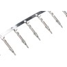 TE Connectivity Mini-Universal MATE-N-LOK Series Male Crimp Terminal, 7A, 26 AWG Min Crimp, 22 AWG Max, Brass Tin 170359-1