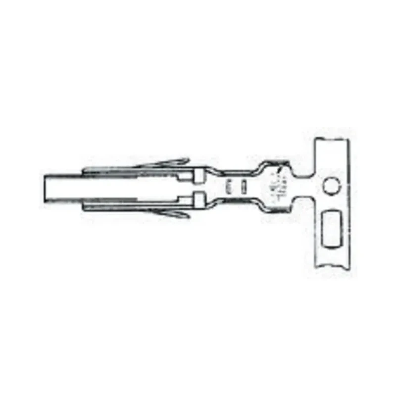 TE Connectivity Low Power Drawer Series Hermaphroditic Crimp Terminal, 24 AWG Min Crimp, 20 AWG Max 170311-1