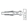 TE Connectivity Low Power Drawer Series Hermaphroditic Crimp Terminal, 2A Current, Gold Plating, 24 AWG Min Crimp 170311-1