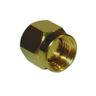 Amphenol RF RF Connector Dust Cap Female Brass Gold Finish Coaxial Connector 202112