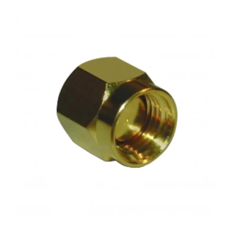 Amphenol RF RF Connector Dust Cap Female Brass Gold Finish Coaxial Connector 202112
