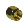 Amphenol RF RF Connector Dust Cap Female Brass Gold Finish Coaxial Connector 202112