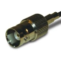 Amphenol RF BNC Series Coaxial Connector Cable Female BNC, 50 Ω, Straight Body Solder 112160