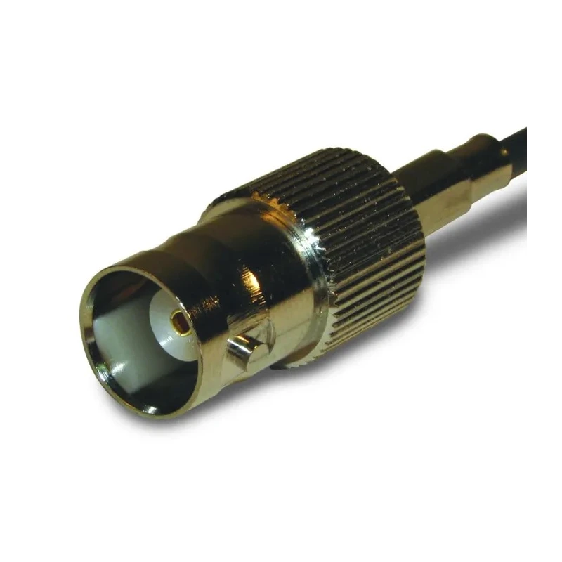 Amphenol RF BNC Series Coaxial Connector Cable Female BNC, 50 Ω, Straight Body Solder 112160