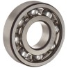 SKF Single Row Deep Groove Ball Bearing 15 mm ID, 42 mm OD, 13 mm Width, Steel Ball and Race, Sheet Metal Cage 6302/C3