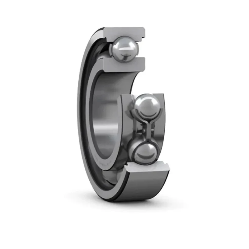 SKF Single Row Deep Groove Ball Bearing 15 mm ID, 42 mm OD, 13 mm Width, Steel Ball and Race, Sheet Metal Cage 6302/C3