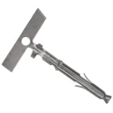 TE Connectivity Mini-Universal MATE-N-LOK Series Female Crimp Terminal, Tin-Plated Brass Contact, 7A Current, 20 171637-1