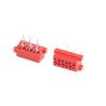 TE Connectivity Micro-MaTch Series Straight Through Hole PCB Socket, 6-Contact, 2 Row, 2.54 mm Pitch, 230V, 1.5A 215079-6