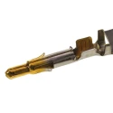 TE Connectivity Universal MATE-N-LOK Series Male Crimp Terminal 20 AWG Min, 14 AWG Max Current 19A 350218-2
