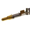 TE Connectivity Universal MATE-N-LOK Series Male Crimp Terminal 19A Current 20-14 AWG Wire Size 22.23mm Length 350218-2