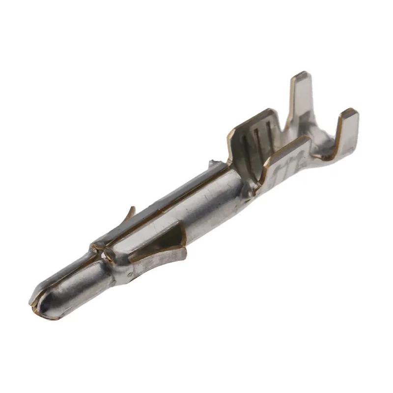 TE Connectivity Universal MATE-N-LOK Series Male Crimp Terminal 19A Current 20 AWG to 14 AWG Wire Size 22.23mm 350218-1