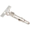TE Connectivity Universal MATE-N-LOK Series Male Crimp Terminal 20 AWG Min Crimp, 14 AWG Max 350538-1