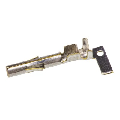 TE Connectivity Universal MATE-N-LOK Series Female Crimp Terminal 19A Current 20-14 AWG Wire Size 22.23mm Length 350536-1