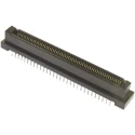 TE Connectivity 1FHP Series Straight Backplane Connector Male, Surface Mount, 64 Contacts, 1 mm Pitch, 2 Row 5120527-1