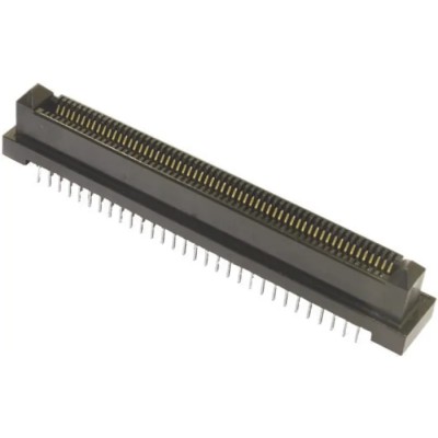 TE Connectivity 1FHP Series Straight Backplane Connector Male, Surface Mount, 64 Contacts, 1 mm Pitch, 2 Row 5120527-1