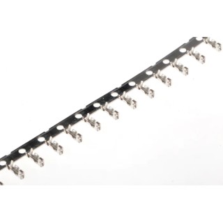 TE Connectivity AMP Mini CT Series Female Crimp Terminal 2A Current 28-24 AWG Phosphor Bronze Tin Plated Contact 353907-1