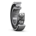 SKF Single Row Deep Groove Ball Bearing 40 mm ID 80 mm OD 18 mm Width Sheet Metal Cage Steel Balls 6208/C3
