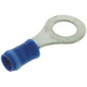 TE Connectivity PIDG Insulated Ring Terminal M6 Stud Size 16 AWG 14 AWG Wire Size Blue 31906