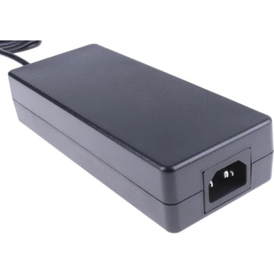 RS PRO 4-Pin Power DIN Power Adapter AC/DC Adapter 3-Pin IEC 12V DC Output, 10A, 120W 144-0990