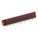 TE Connectivity Micro-MaTch Series Straight Surface PCB Socket, 20-Contact, 2 Row, 2.54 mm Pitch Solder 9-338069-0