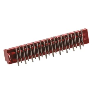 TE Connectivity Micro-MaTch Series Straight Surface PCB Socket, 20-Contact, 2 Row, 2.54 mm Pitch Solder 9-338069-0