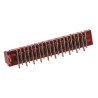 TE Connectivity Micro-MaTch Series Straight Surface PCB Socket, 20-Contact, 2 Row, 2.54 mm Pitch Solder 9-338069-0