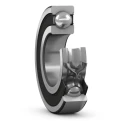 SKF Single Row Deep Groove Ball Bearing 10 mm ID, 22 mm OD, 6 mm Width, Sealed Sheet Metal Cage 61900-2RS1