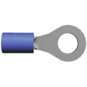 TE Connectivity PIDG Insulated Ring Terminal M6 Stud Size 16 AWG 14 AWG Wire Size Blue 321045