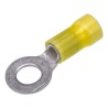 TE Connectivity PLASTI-GRIP Insulated Ring Terminal M6 Stud Size 12 AWG 10 AWG Wire Size Yellow 165035