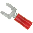 TE Connectivity PLASTI-GRIP Insulated Fork Terminal 22 AWG to 16 AWG M3.5 Stud Vinyl Red 320665