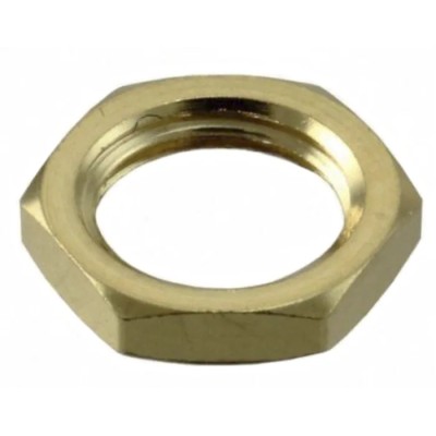 Amphenol RF Connector Nut for SMA Type Connector Series 132 Gold Finish 132-NUT SMA GLD