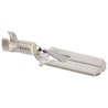 TE Connectivity FASTIN-FASTON .250 Silver Uninsulated Male Spade Connector Crimp 6.35 x 0.81 mm Tab Size 18 AWG to 160451-3
