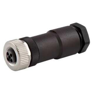 Murrelektronik Limited Circular Connector 4 Contacts M12 Socket Female IP67 Polyamide Housing 63V 12A 7000-P7411-0000000