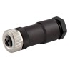 Murrelektronik Limited Circular Connector 4 Contacts M12 Socket Female IP67 Polyamide Housing 63V 12A 7000-P7411-0000000