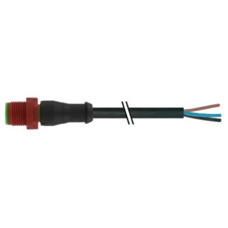 Murrelektronik Limited Male 4 Way M12 Straight to Unterminated Power Cable, 5 m 7000-P6201-P060500