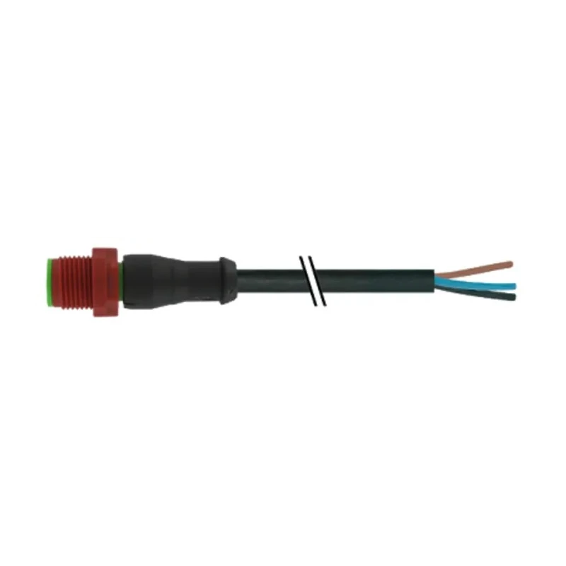 Murrelektronik Limited Male 4 Way M12 Straight to Unterminated Power Cable, 5 m 7000-P6201-P060500