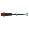 Murrelektronik Limited Male 4 Way M12 Straight to Unterminated Power Cable, 5 m 7000-P6201-P060500