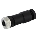 Murrelektronik Limited Circular Connector 4 Contacts M12 Socket Female IP67 Polyamide 12A 630V ac 7000-P6411-0000000