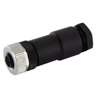Murrelektronik Limited Circular Connector 4 Contacts M12 Socket Female IP67 Polyamide 12A 630V ac 7000-P6411-0000000